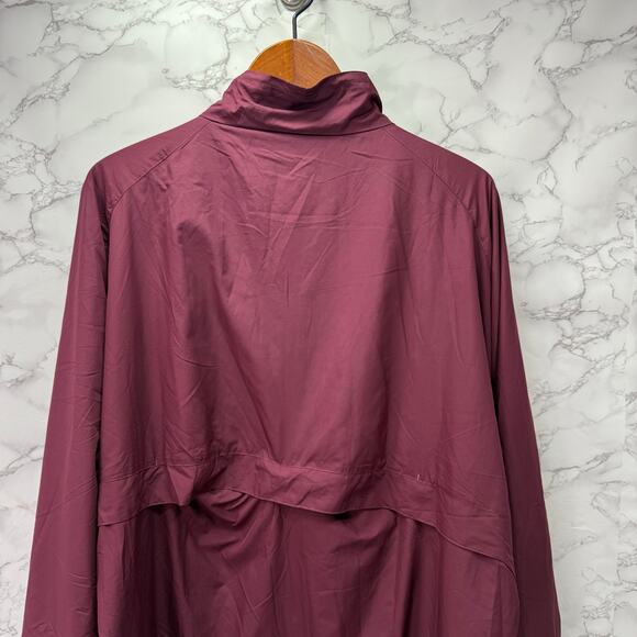 Adidas Big & Tall Jacket sz 3XL Windbreaker Maroon NWT # H231 - Picture 9 of 11